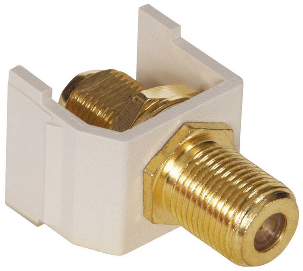 Hubbell SFFGOW Connector Video Keystone Connector