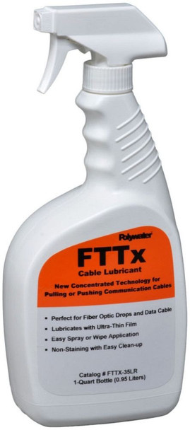 Polywater FTTX-35LR Fiber Optic Communication Lubricant