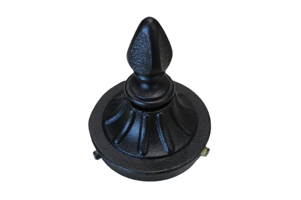 Hadco PC13-3BLK Post Cap Decor