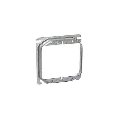 Raco 779B Raised Pre-Galvanized Sheet Steel Square Box Stud Mount Mud Ring