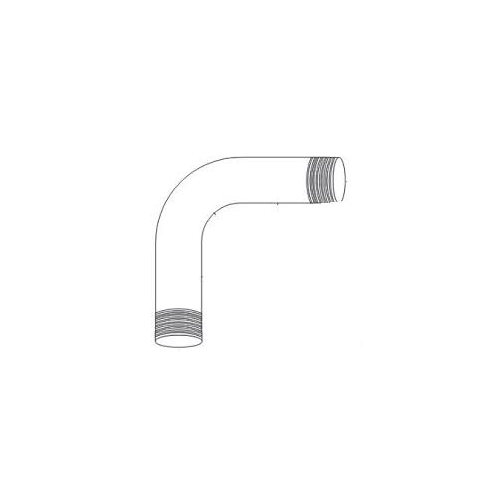 Patriot Aluminum RGS3-200-45S Galvanized Steel Rigid Conduit Elbow