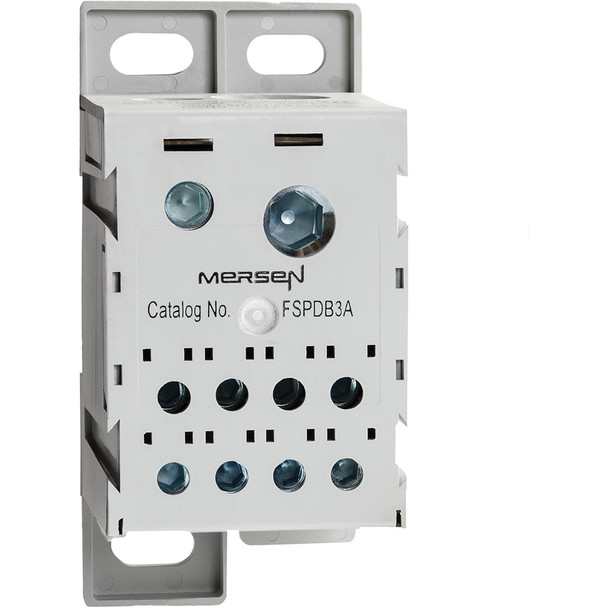 Mersen FSPDB3A Finger Safe, Modular UL 1059, CSA, CE Power Distribution Block