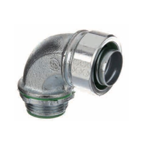 AMFICO STR40090B 90Degree Malleable Iron Liquid Tight Conduit Connector