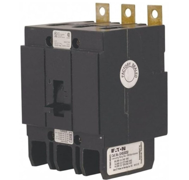 Eaton GBH3015 15A 600Star/347VAC, 125/250VDC Circuit Breaker