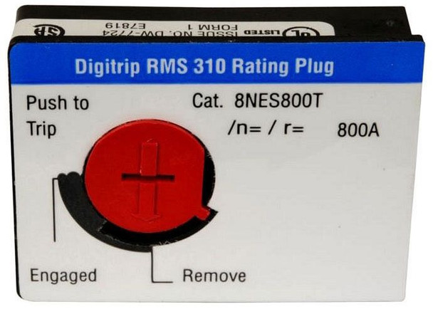 Eaton 8NES400T Rating Plug