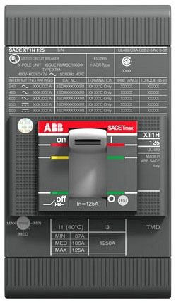 ABB XT1NU3020AAA000XXX Molded Case Breakers (MCCBs)