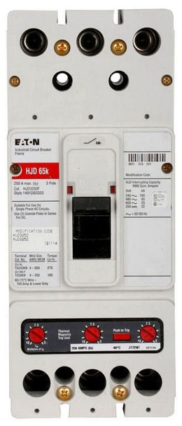 Eaton HJD3070 Molded Case Breakers (MCCBs)