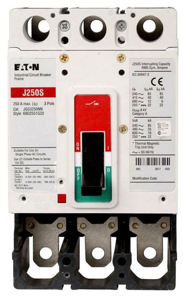Eaton JGS3100FAG Molded Case Breakers (MCCBs)
