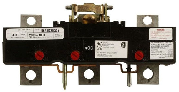 Eaton LA3400PR Molded Case Breakers (MCCBs)