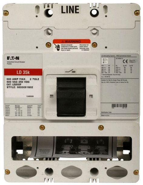 Eaton LD2400 Molded Case Breakers (MCCBs)
