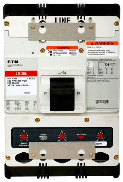 Eaton LD3300 Molded Case Breakers (MCCBs)