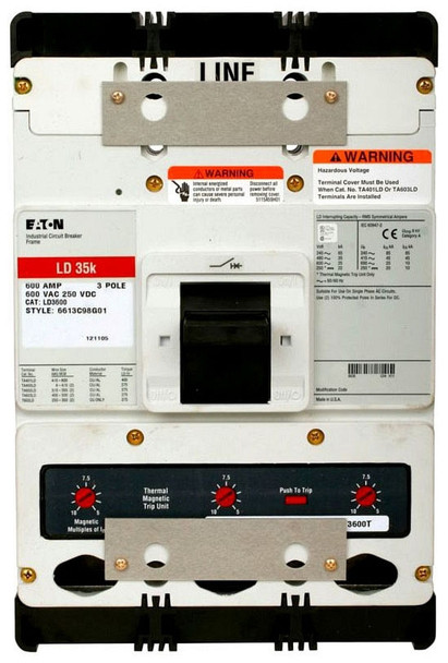 Eaton LDC3300 Molded Case Breakers (MCCBs)