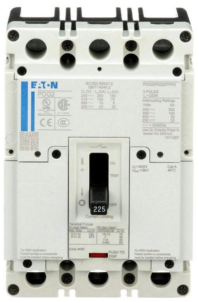 Eaton PDG23P0110TFFL Molded Case Breakers (MCCBs)