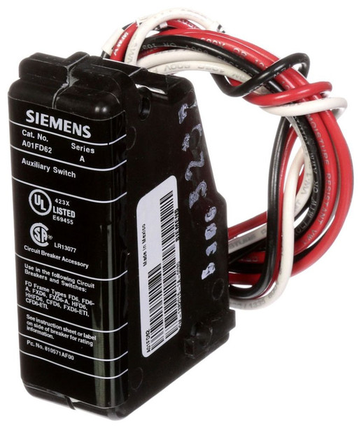 Siemens A01FD62 Circuit Breaker Accessories
