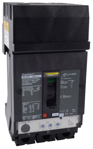 Square D HRA36060U33X Molded Case Breakers (MCCBs)