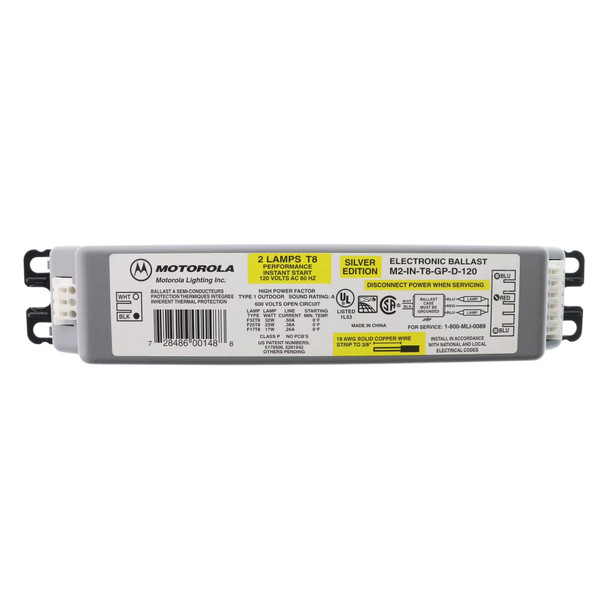 GE G2-IN-T8-GP-D-120 Electronic T8 Ballast 2-Lamp 32W 120V