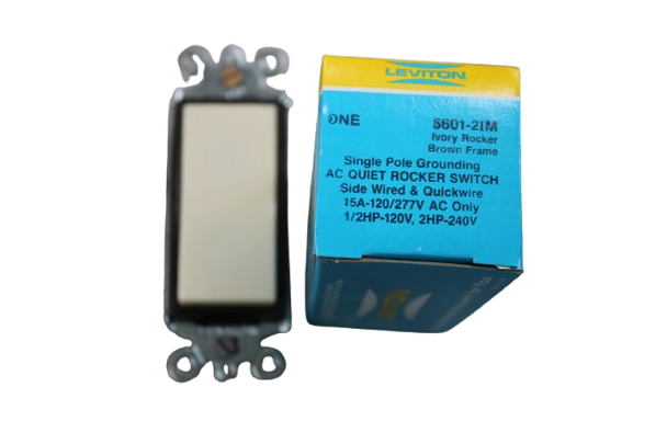 Leviton 5601-2IM Quiet Toggle Switch