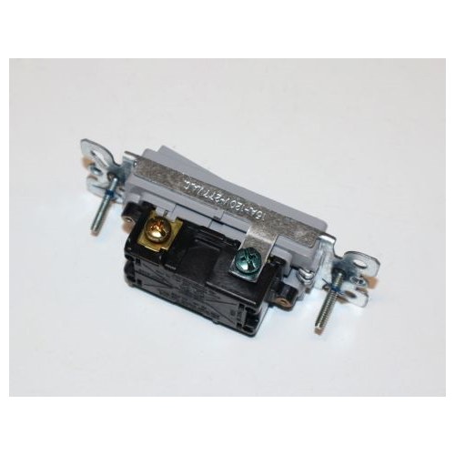 Eagle Electric 6503GY-BOX Rocker Wall Light Switch