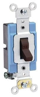 Leviton 1201-2 Toggle 120/277VAC Toggle Ac Quiet Switch
