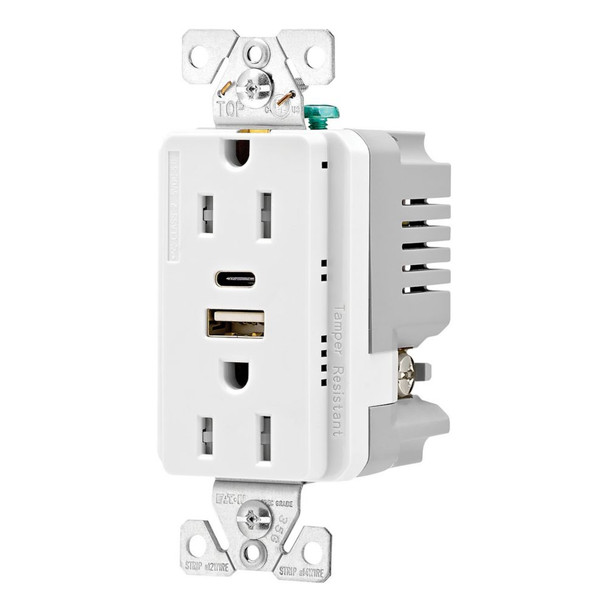 Eaton TRUSBAC15W-3-LW Outlets