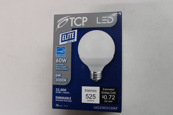 Tcp L6G25D2530KF LED Bulbs EA