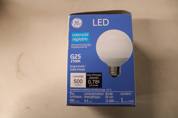 GE LED7DG25-W3/827 LED Bulbs EA