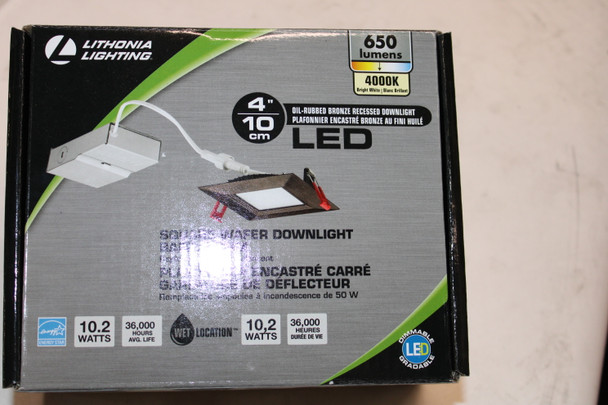 Lithonia Lighting WF4-SQ-B-LED-40K-ORB-M6 LED Bulbs EA