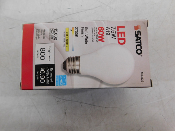 Satco S39825 LED Bulbs 19A 60W