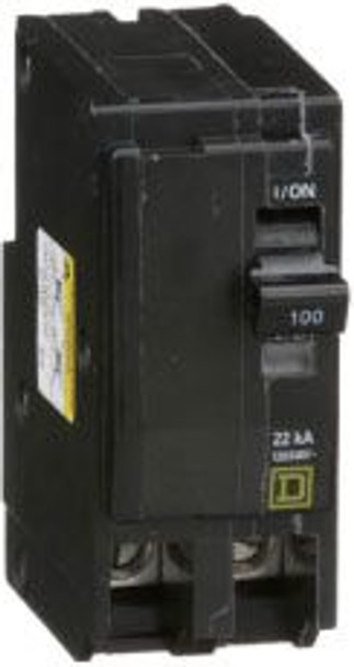 Square D QO2100VH Miniature Circuit Breakers (MCBs) QO 2P 100A 120V 50/60Hz 1Ph