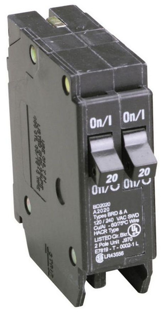 Eaton BD2020 Miniature Circuit Breakers (MCBs)