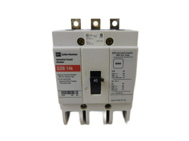 Eaton GDB3040D Molded Case Breakers (MCCBs)