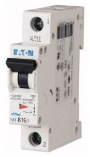 Eaton FAZ-C25/1 Miniature Circuit Breakers (MCBs)