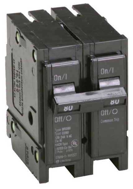 Eaton BR280 Miniature Circuit Breakers (MCBs)
