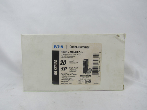 Eaton BRLH120CAF Miniature Circuit Breakers (MCBs) BR 1P 20A 240V 50/60Hz 1Ph