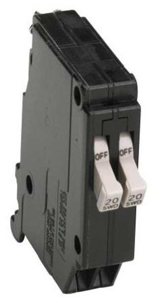Eaton CHNT2020CS Miniature Circuit Breakers (MCBs) CH 1P 20A 240V 50/60Hz 1Ph