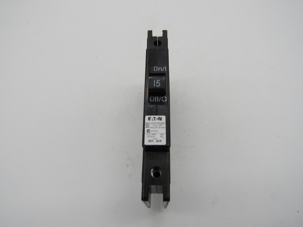 Eaton QCF1015 Miniature Circuit Breakers (MCBs) QCF 1P 15A 240V 50/60Hz 1Ph