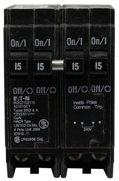 Eaton BQC220230 Common Trip 20/30A Circuit Breaker