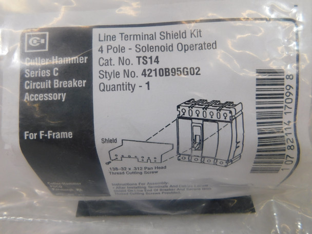 Eaton TS14 Circuit Breaker Accessories Terminal Shield Kit F Frame