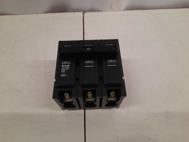 Eaton BR310 Miniature Circuit Breakers (MCBs) BR 3P 10A 120V 50/60Hz 3Ph