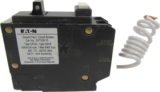 Eaton GFTCB115 Miniature Circuit Breakers (MCBs)