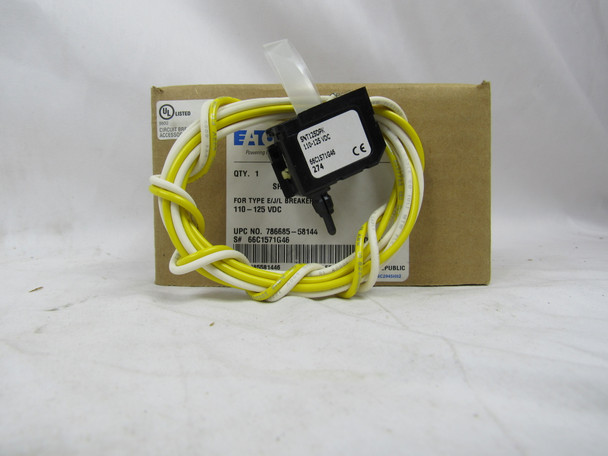 Eaton SNT125DPK Circuit Breaker Accessories Shunt Trip Device 125VDC 50/60Hz