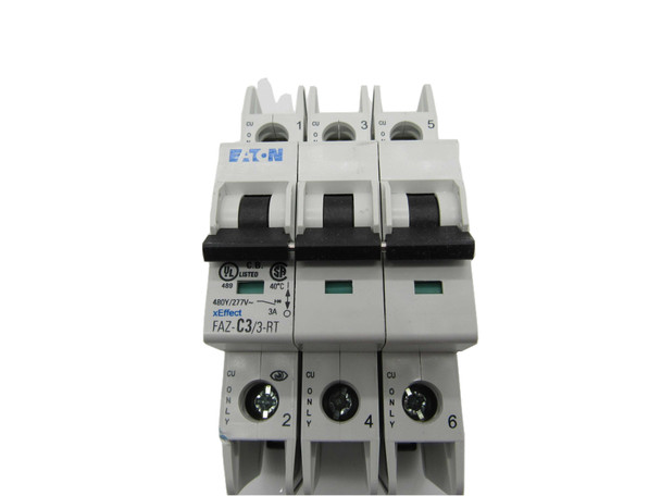 Eaton FAZ-C3/3-RT Miniature Circuit Breakers (MCBs)