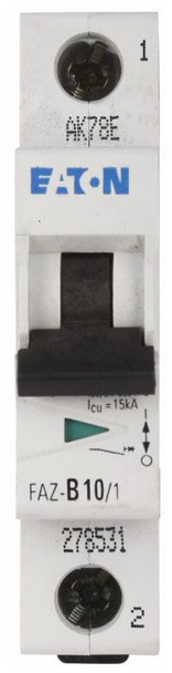 Eaton FAZ-C0.5/1-RT-SP Miniature Circuit Breakers (MCBs) FAZ 1P 0.5A 120/240V 50/60Hz 1Ph
