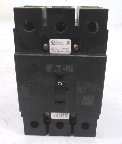 Eaton GHC3070 Molded Case Breakers (MCCBs)
