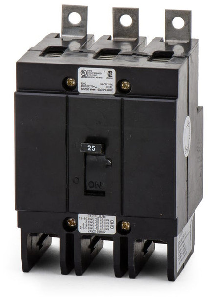 Eaton GHB3025 Molded Case Breakers (MCCBs) 3P 25A 480V EA
