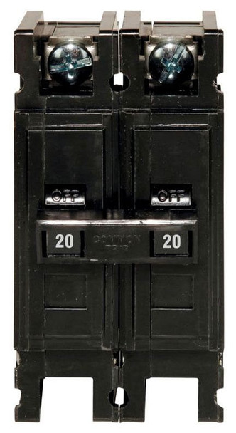 Eaton QC2020H Miniature Circuit Breakers (MCBs) QC 2P 20A 240V 50/60Hz 1Ph EA