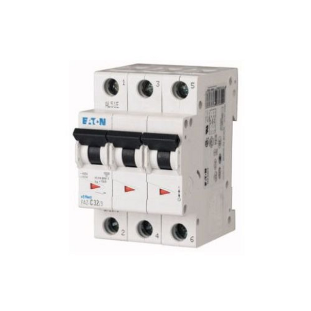 Eaton FAZ-C10/3 Miniature Circuit Breakers (MCBs) FAZ 3P 10A 277V 50/60Hz 3Ph EA