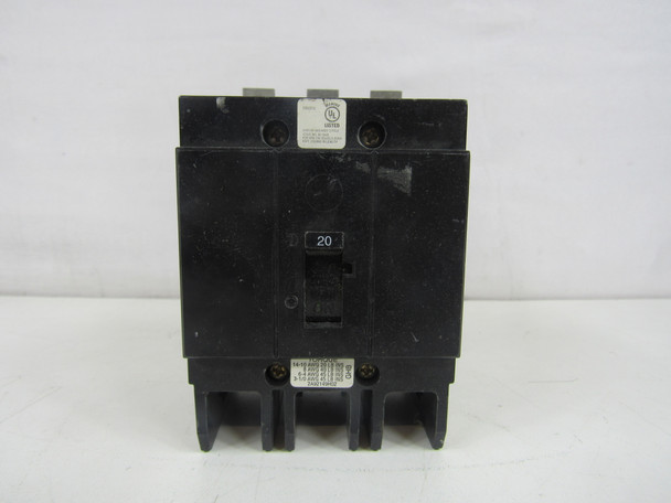 Eaton GHB3020H08 Molded Case Breakers (MCCBs) GHB 3P 20A 480V 50/60Hz 3Ph G Frame