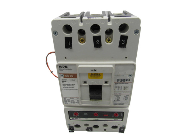 Eaton HKDDC3400A1301T1001Z01 Molded Case Breakers (MCCBs) HKDDC 3P 400A 600V 50/60Hz 3Ph K Frame