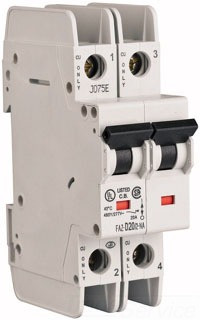 Eaton FAZ-C0.5/2-NA Miniature Circuit Breakers (MCBs)